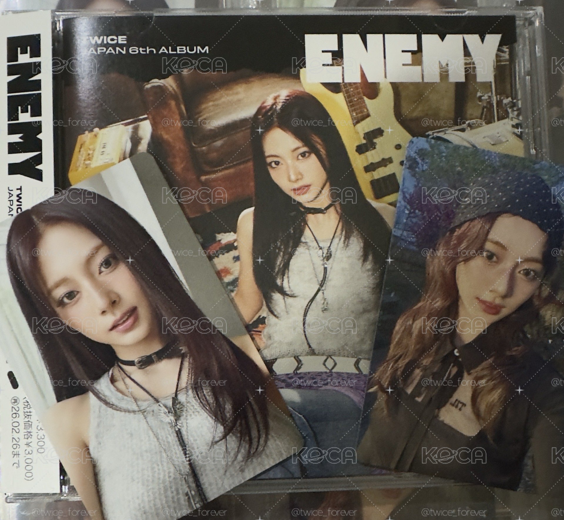 子瑜 Enemy 單封連特典