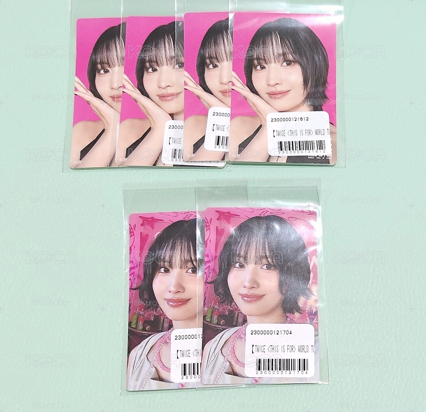桃 小卡、遊戲卡、明信片大卡