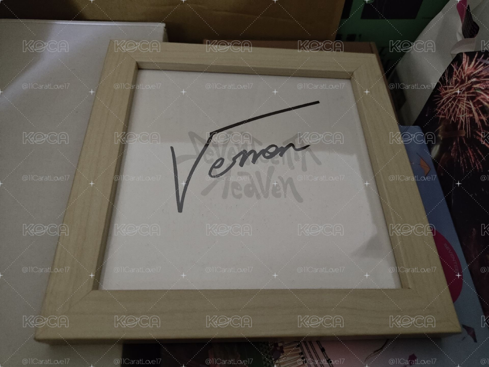 Vernon 親簽