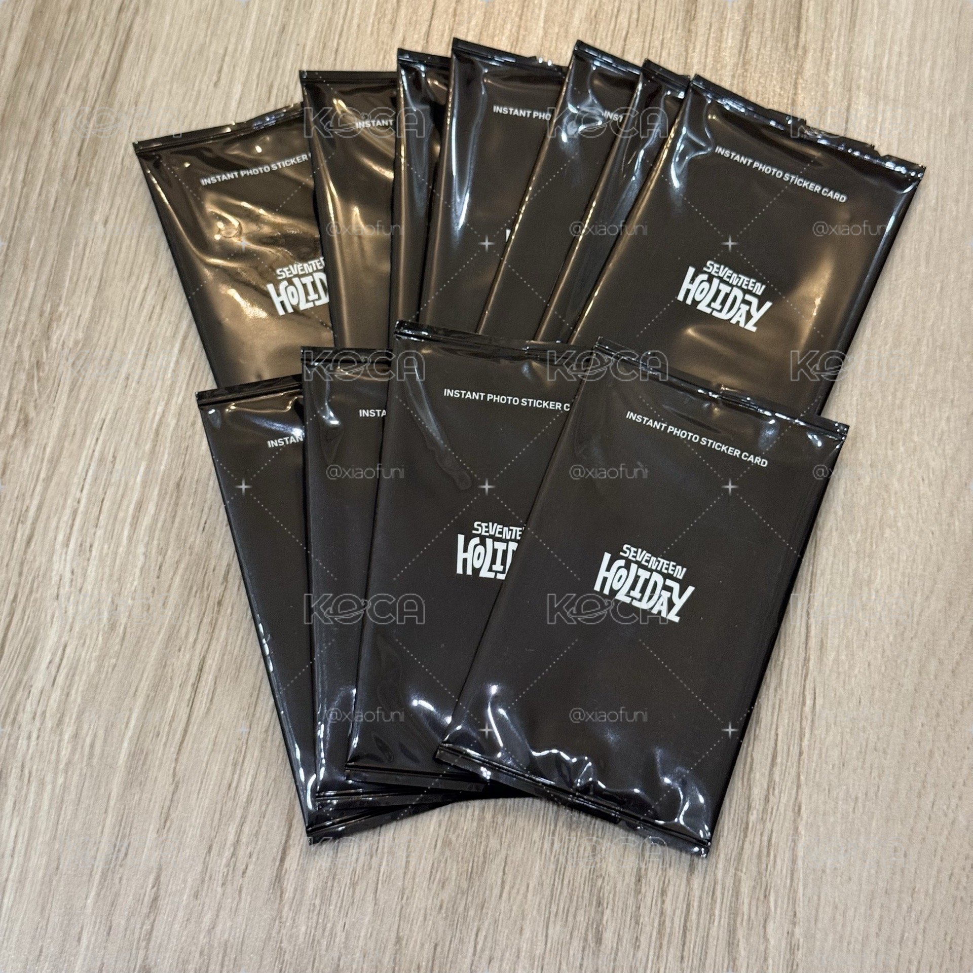 現貨未拆 SEVENTEEN HOLIDAY 拍立得卡包