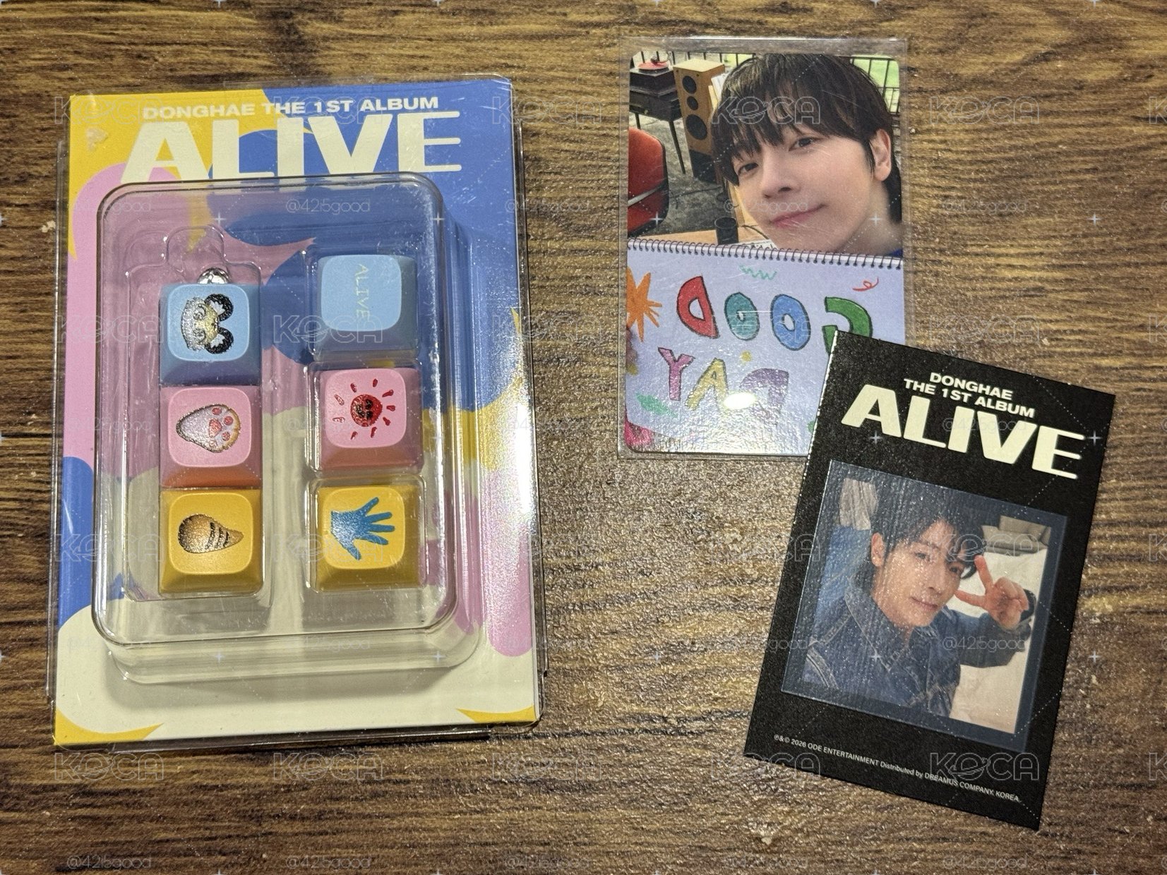 東海 1ST ALBUM ALIVE KEYCAP ver. 全專