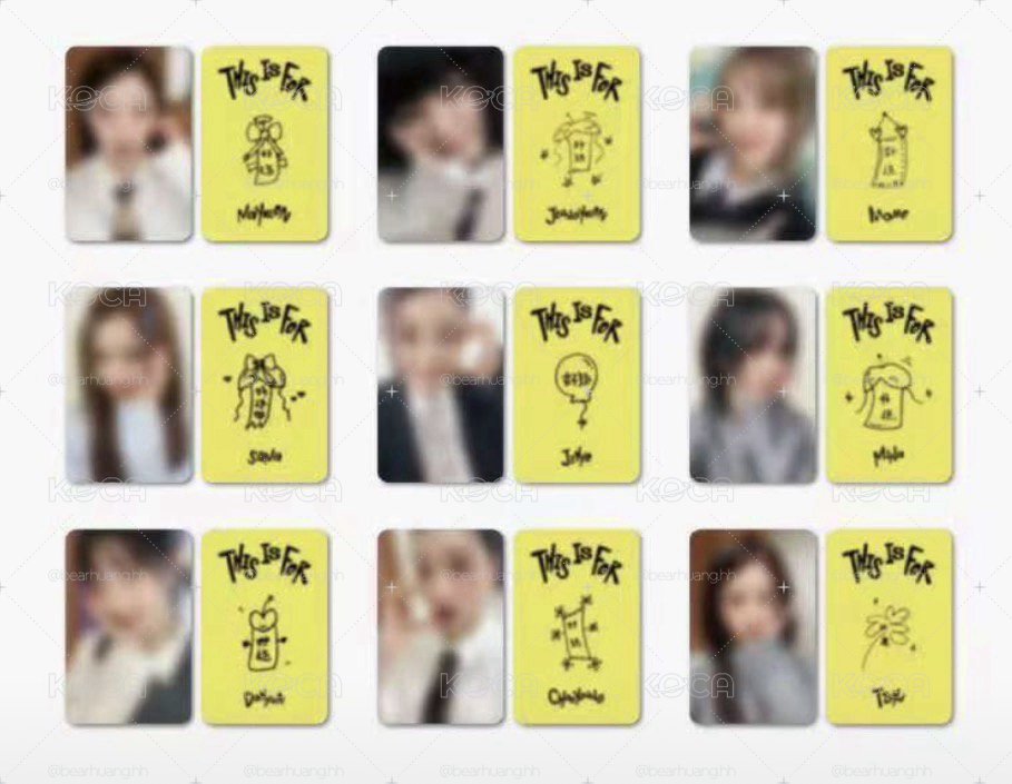 Twice 好運卡背