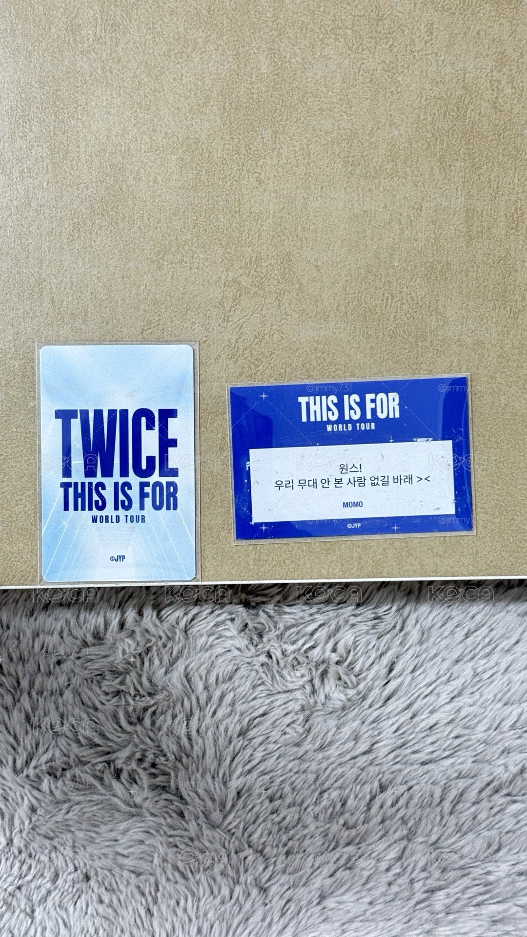TWICE快閃Mina滿額+Momo刮刮卡