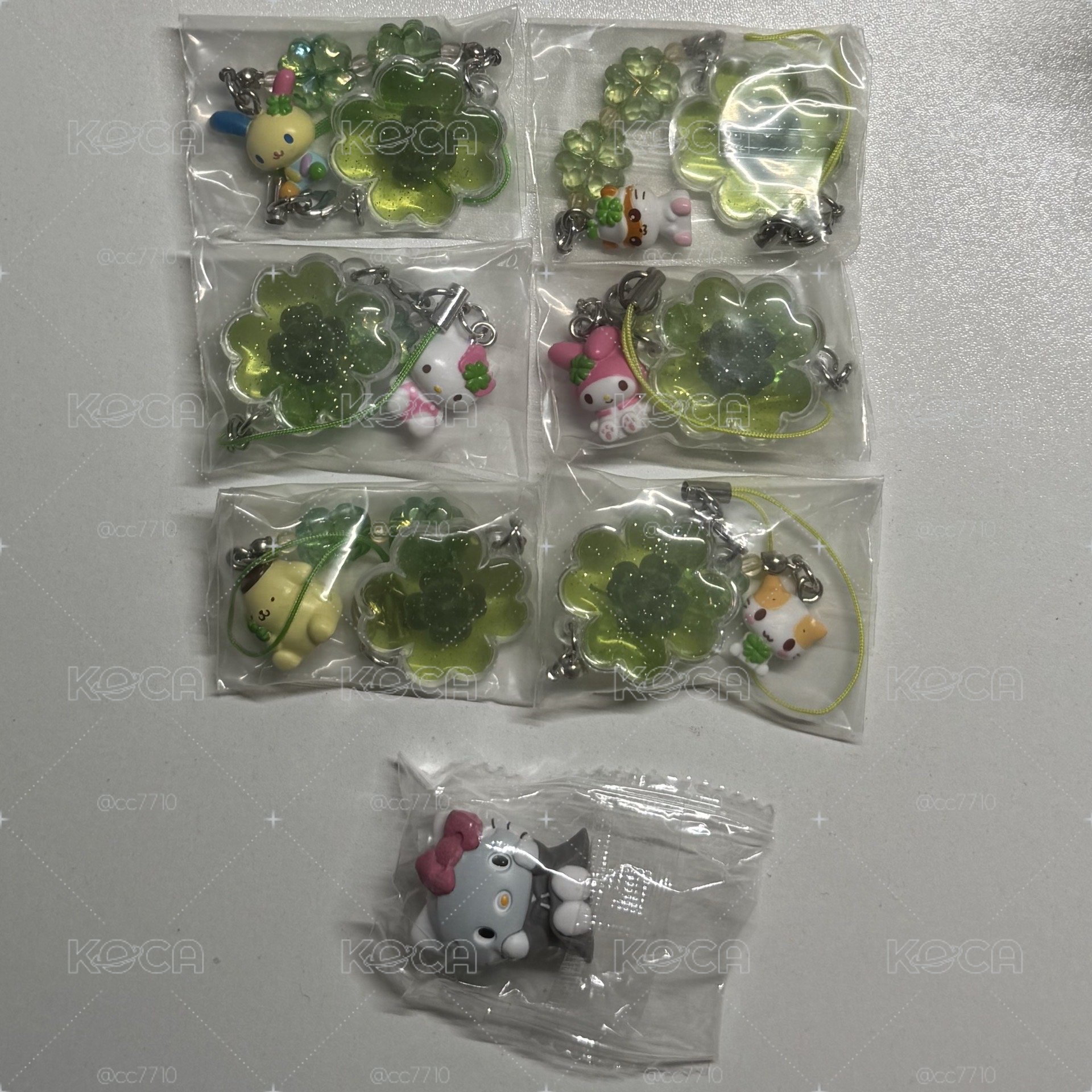 三麗鷗平成系列 幸運草吊飾