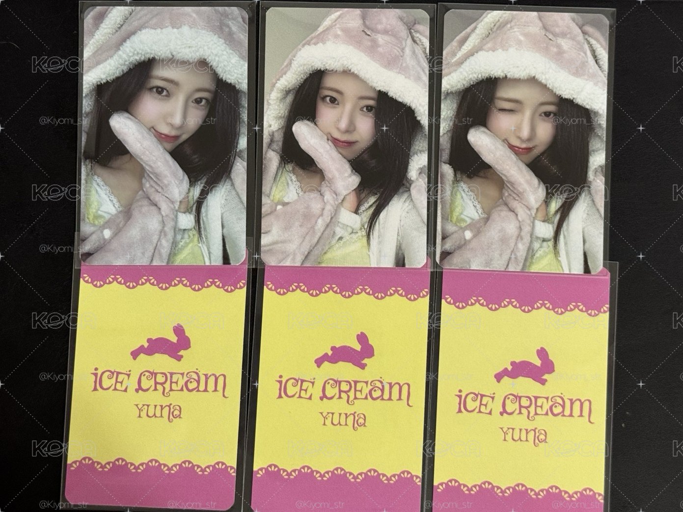 Yuna ia簽售卡～兔毯有娜寶🐰