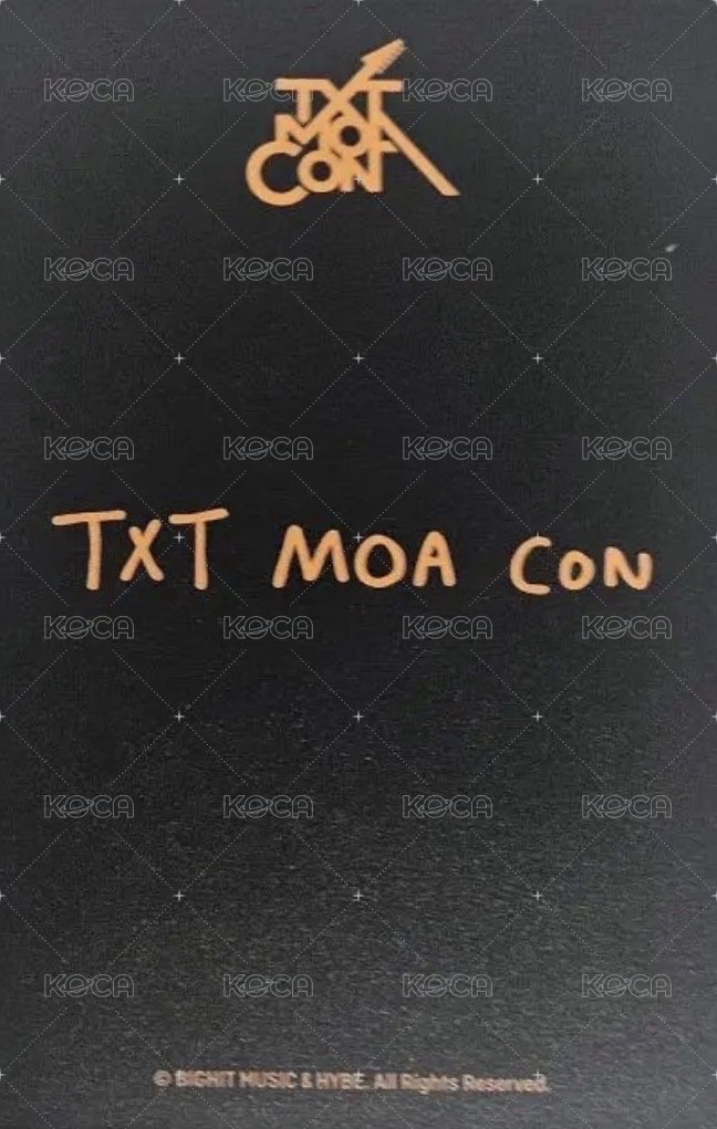MOA CON 日巡 隨機卡  背面