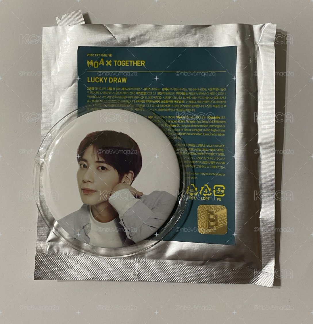《現貨》TXT 太顯 22 fanlive徽章