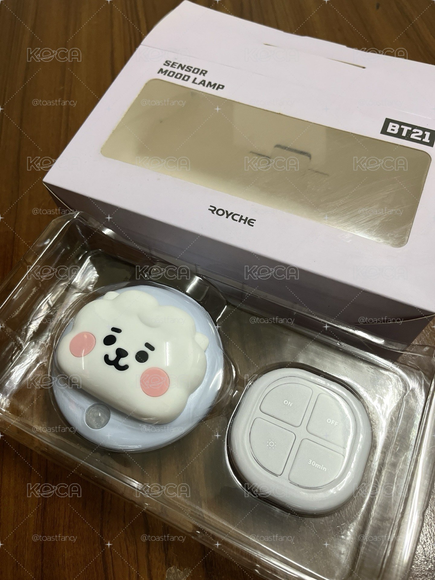 BT21感應小夜燈BABY RJ ver.