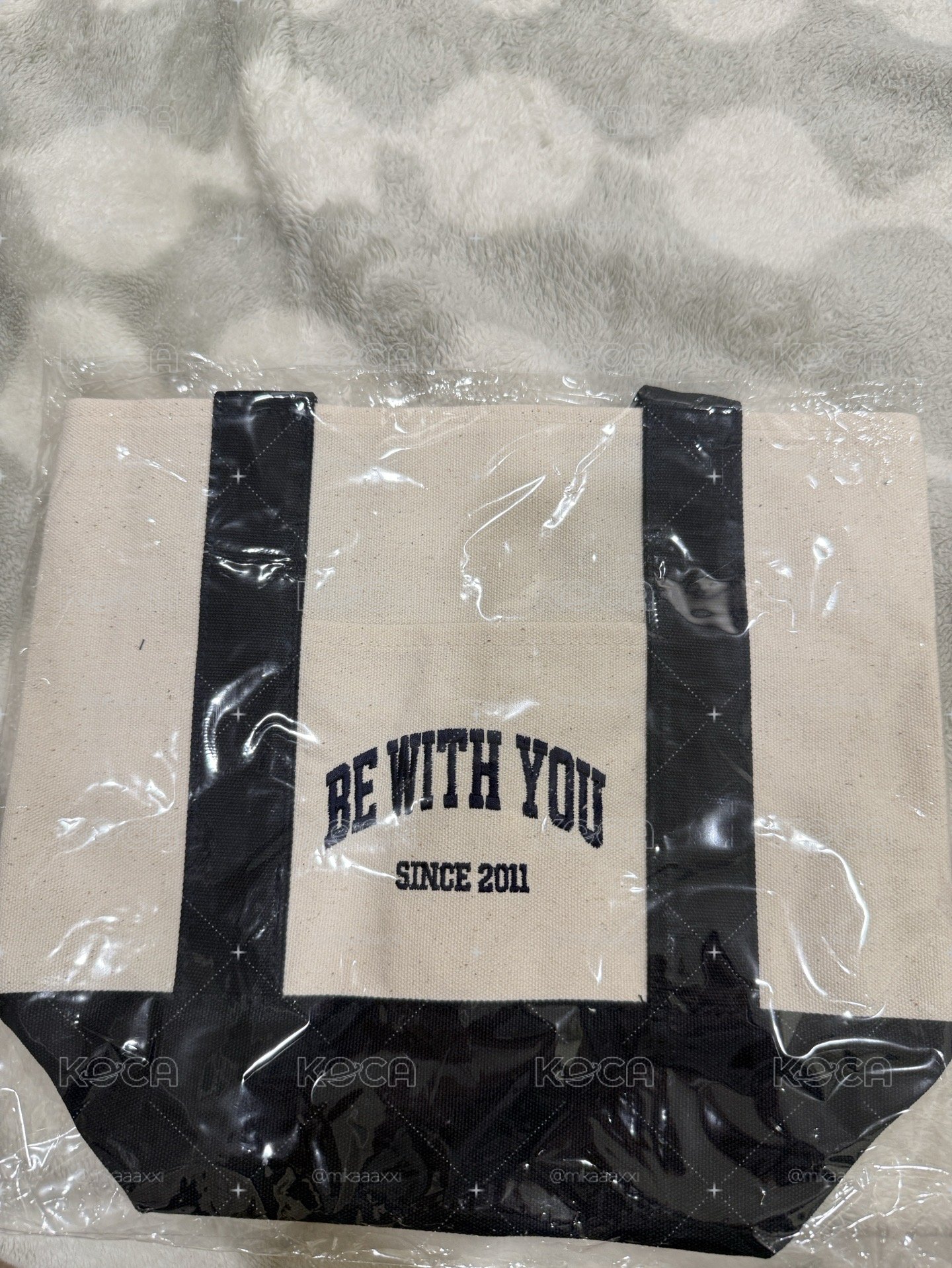 朴寶劍 25FM 帆布袋 Be with you