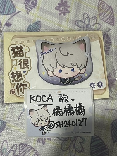 現貨 🇰🇷 沈星回 貓很想你系列