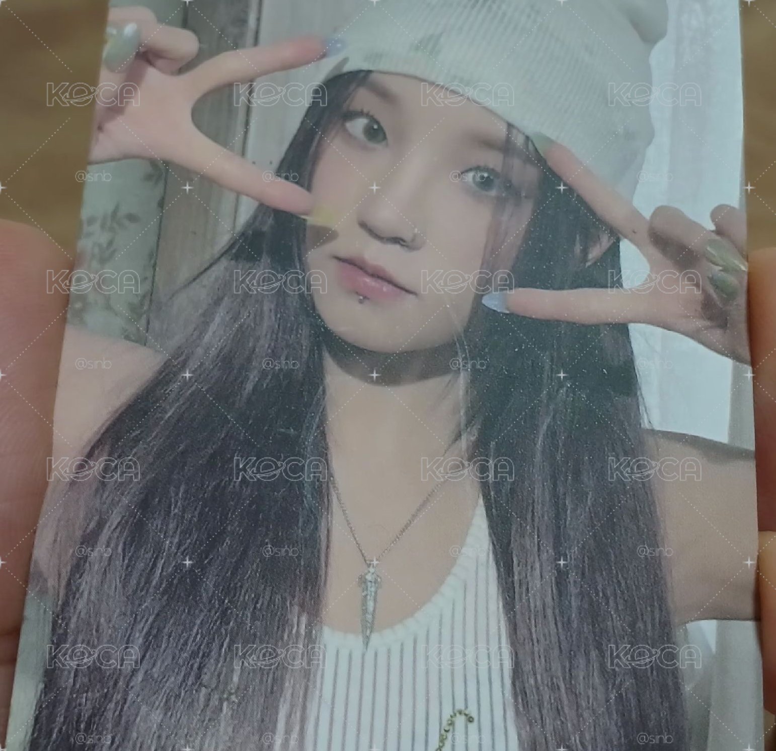 idle 國際版比耶琦✌️+ 抱兔琦🐰