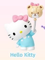 萌趣 MOETCH 吊飾 大耳狗氣球環遊記系列 Hello Kitty（常規款）