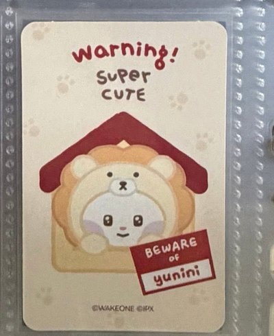 🍩yujin滿額卡（可當綁）