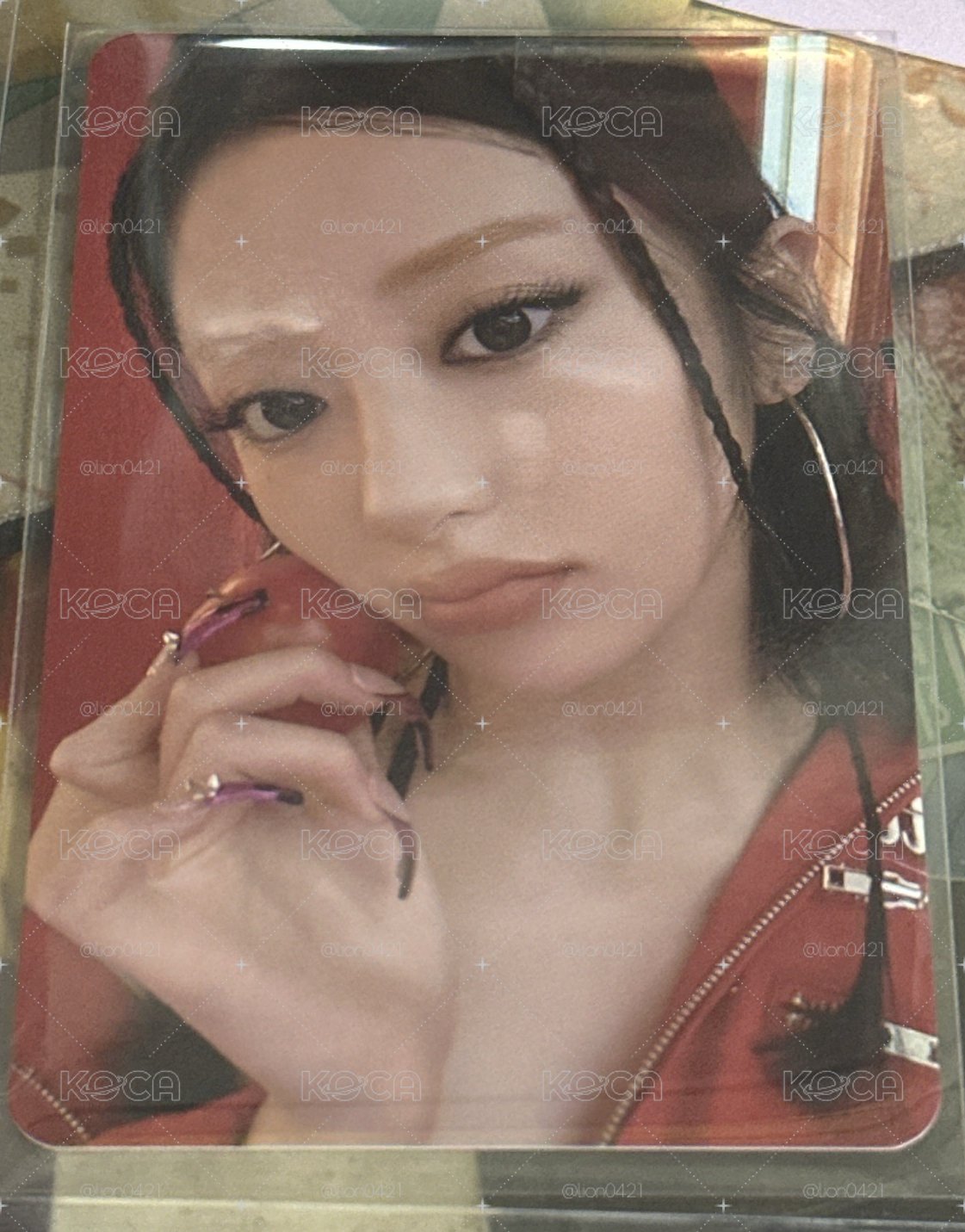 台灣MS簽售中字卡背