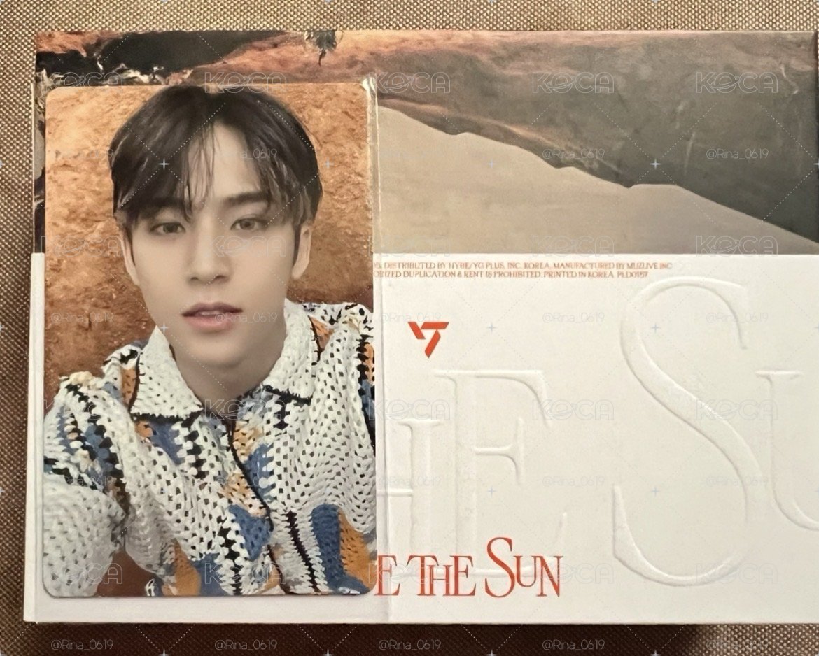 Seventeen Face the sun kit 珉奎 Mingyu