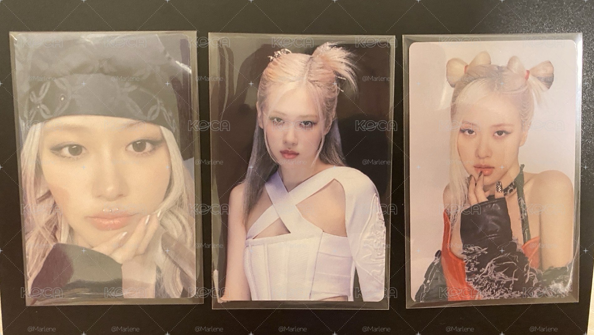 BLACKPINK Rosé小卡