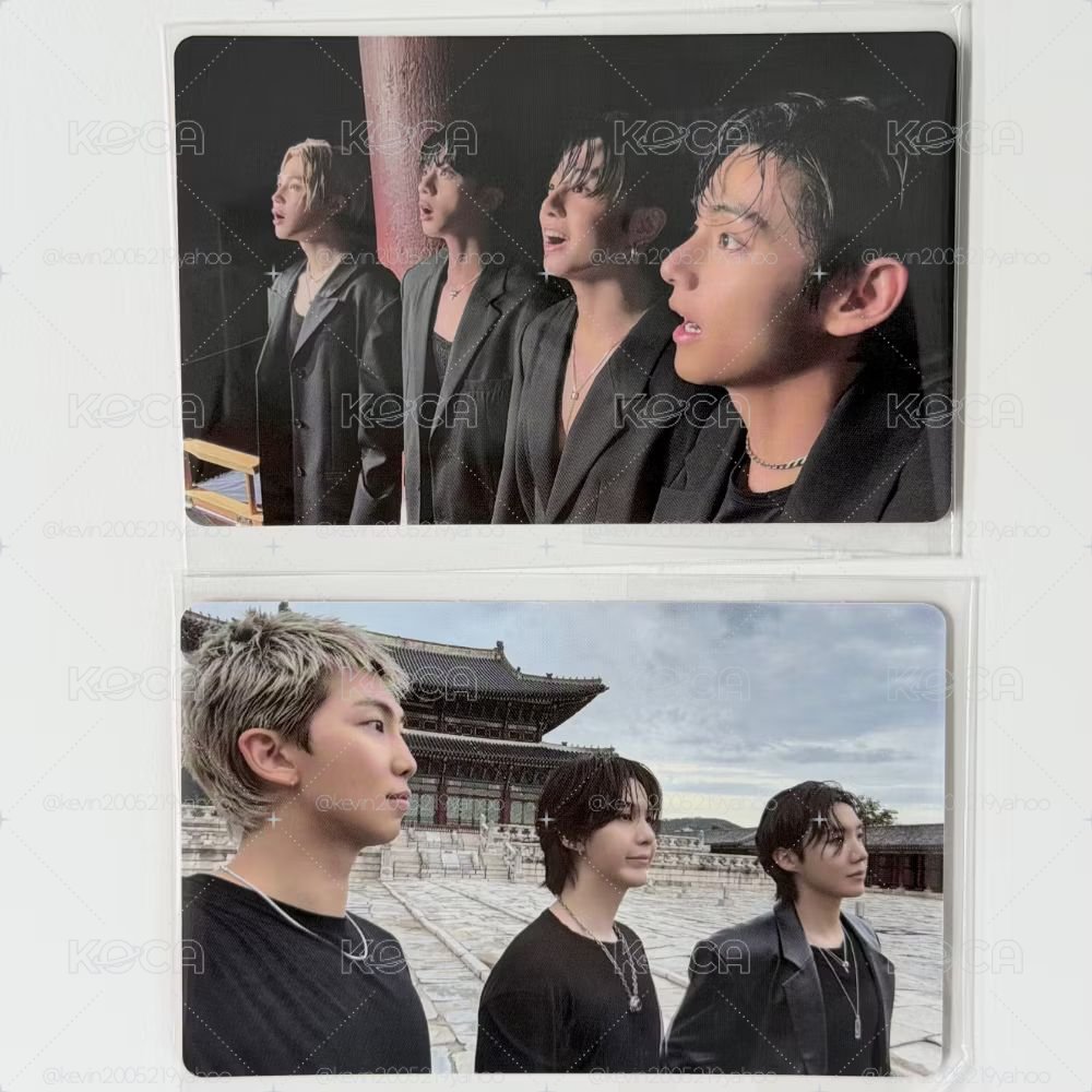 bts wvs 團卡兩張