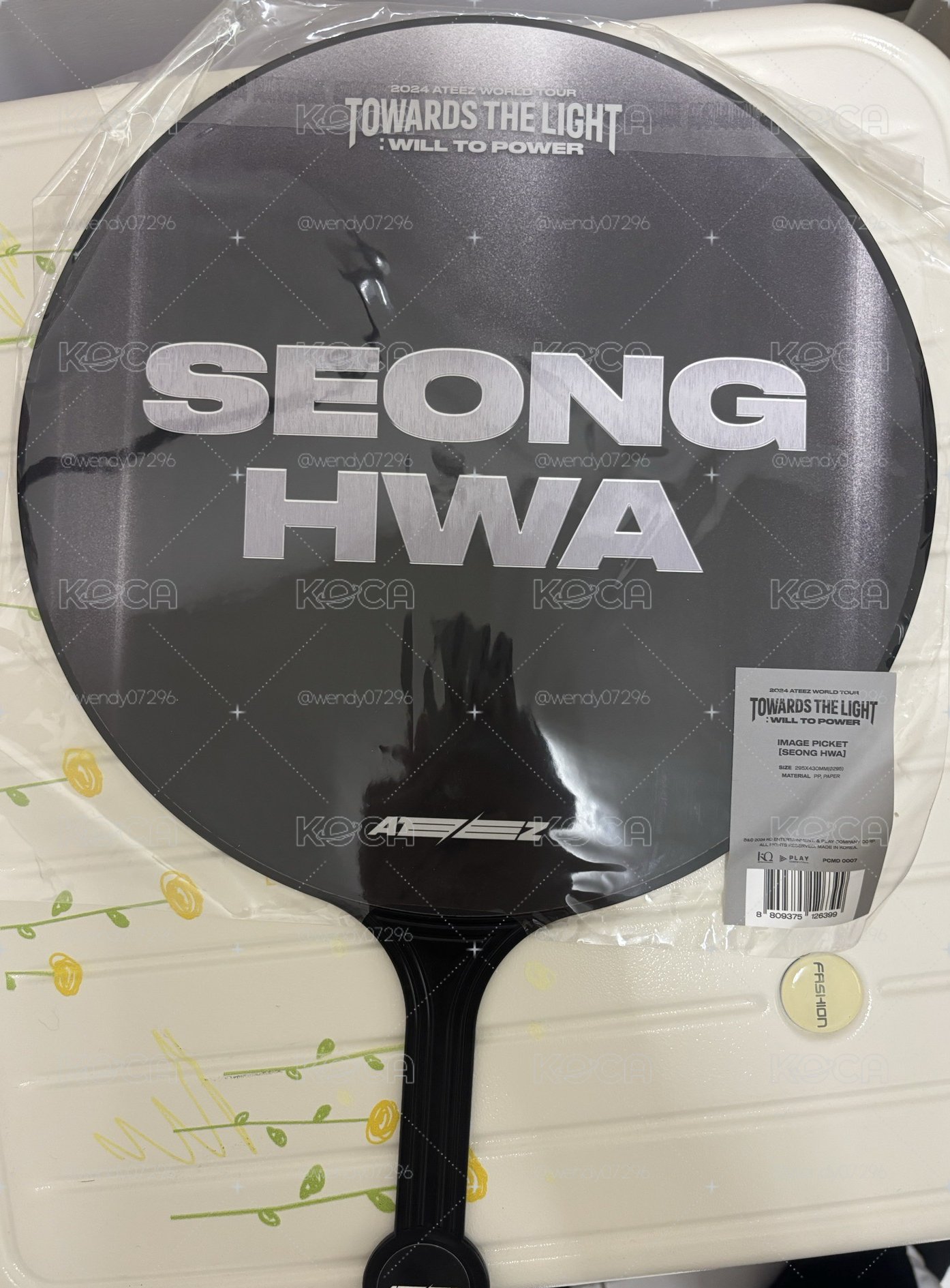 ATEEZ [TOWARDS THE LIGHT : WILL TO POWER] IMAGE PICKET 星和大扇