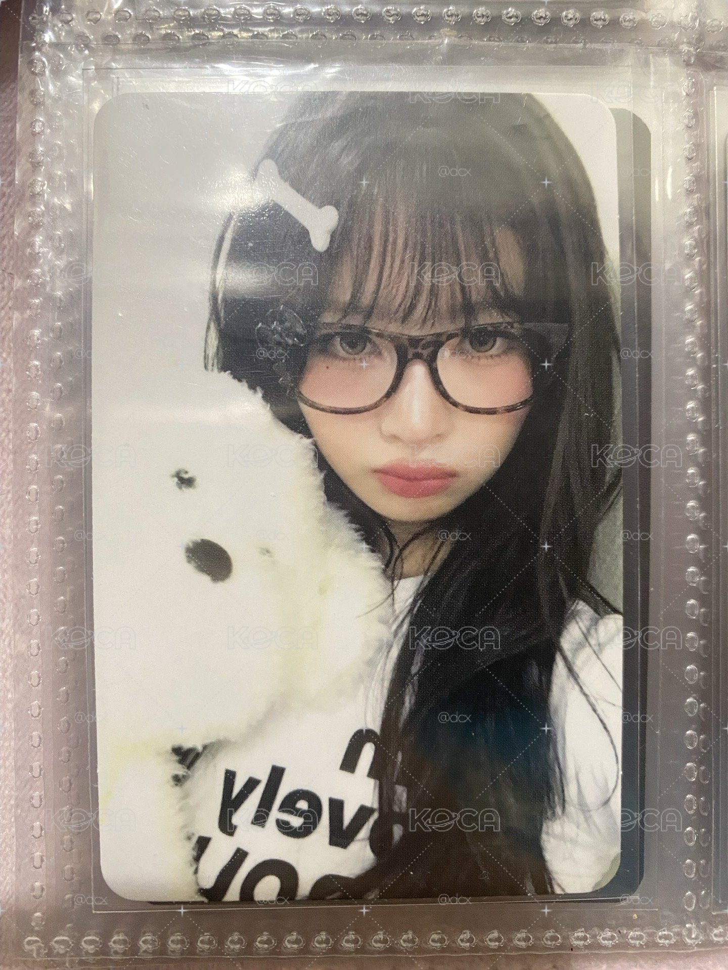 IVE 直井怜 Rei IVE SECRET hl 眼鏡狗狗怜