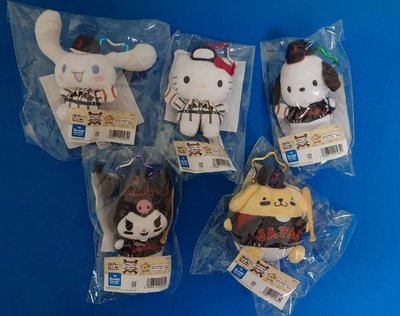 三麗鷗 武士隊聯名C賞娃娃（購買送透卡）