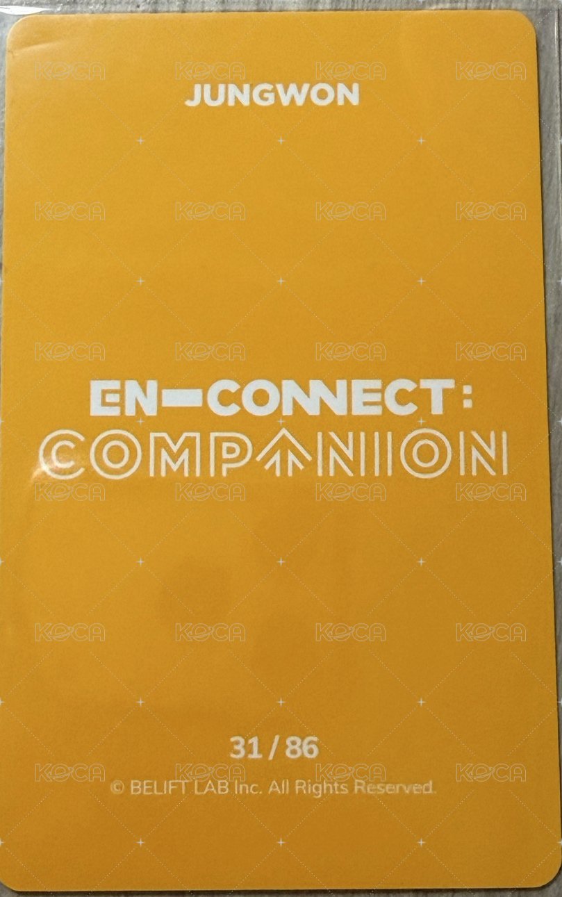 2021 EN-CONNECT FM 隨機卡  背面
