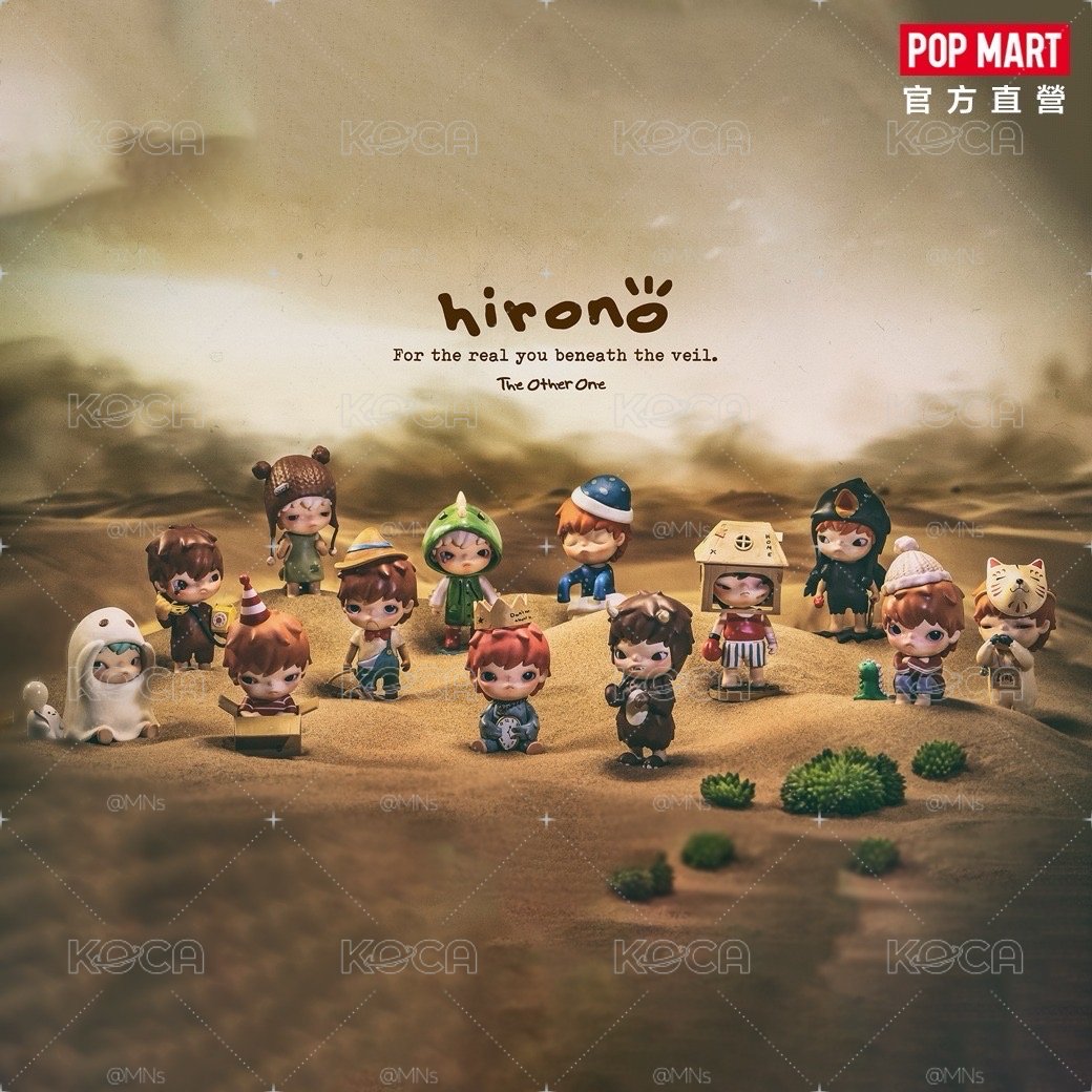 泡泡瑪特POP MART 小野Hirono 一代 The Other One盲盒模型公仔 怪獸 囈語