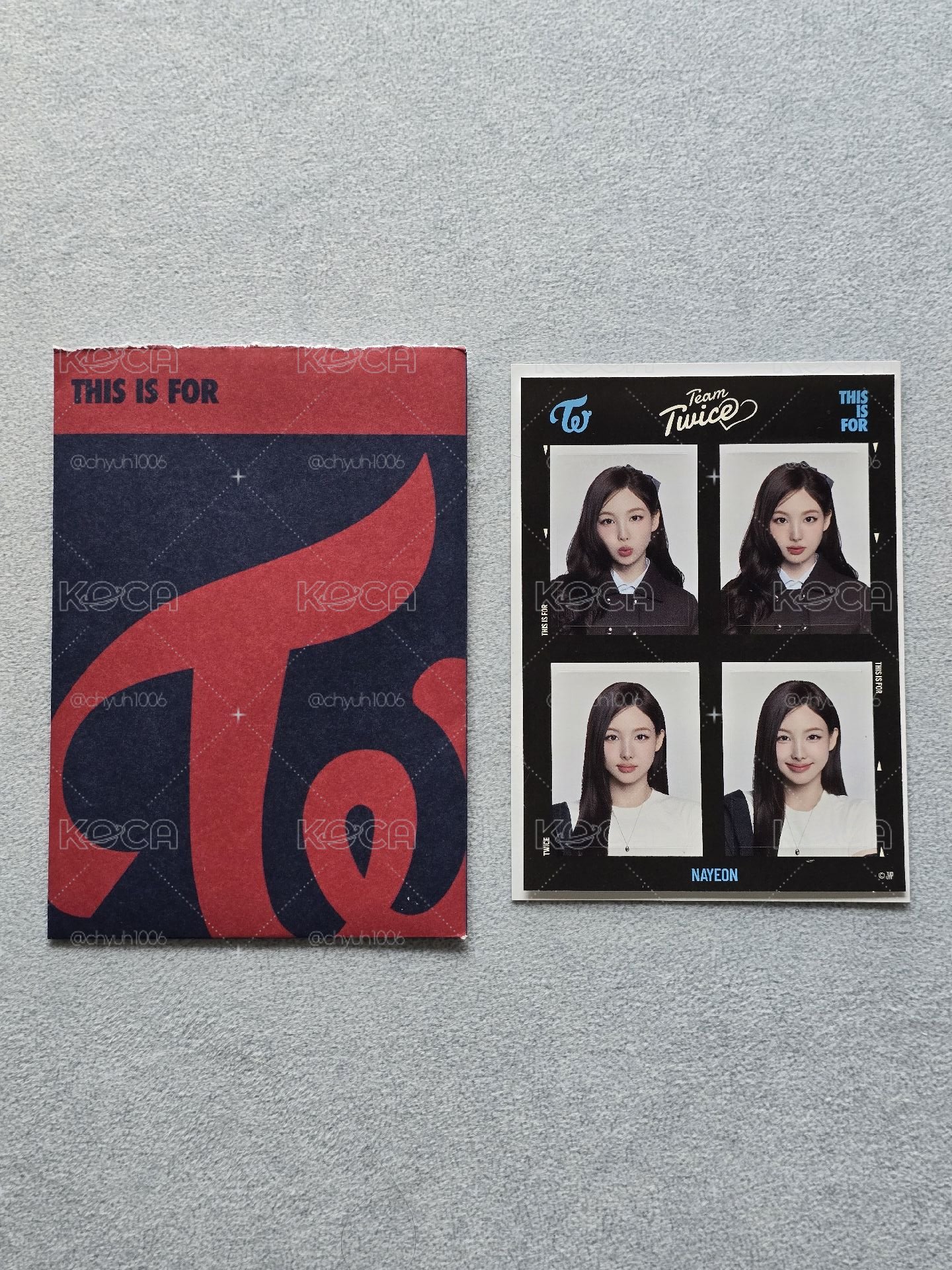 TWICE新國立證件貼：娜璉