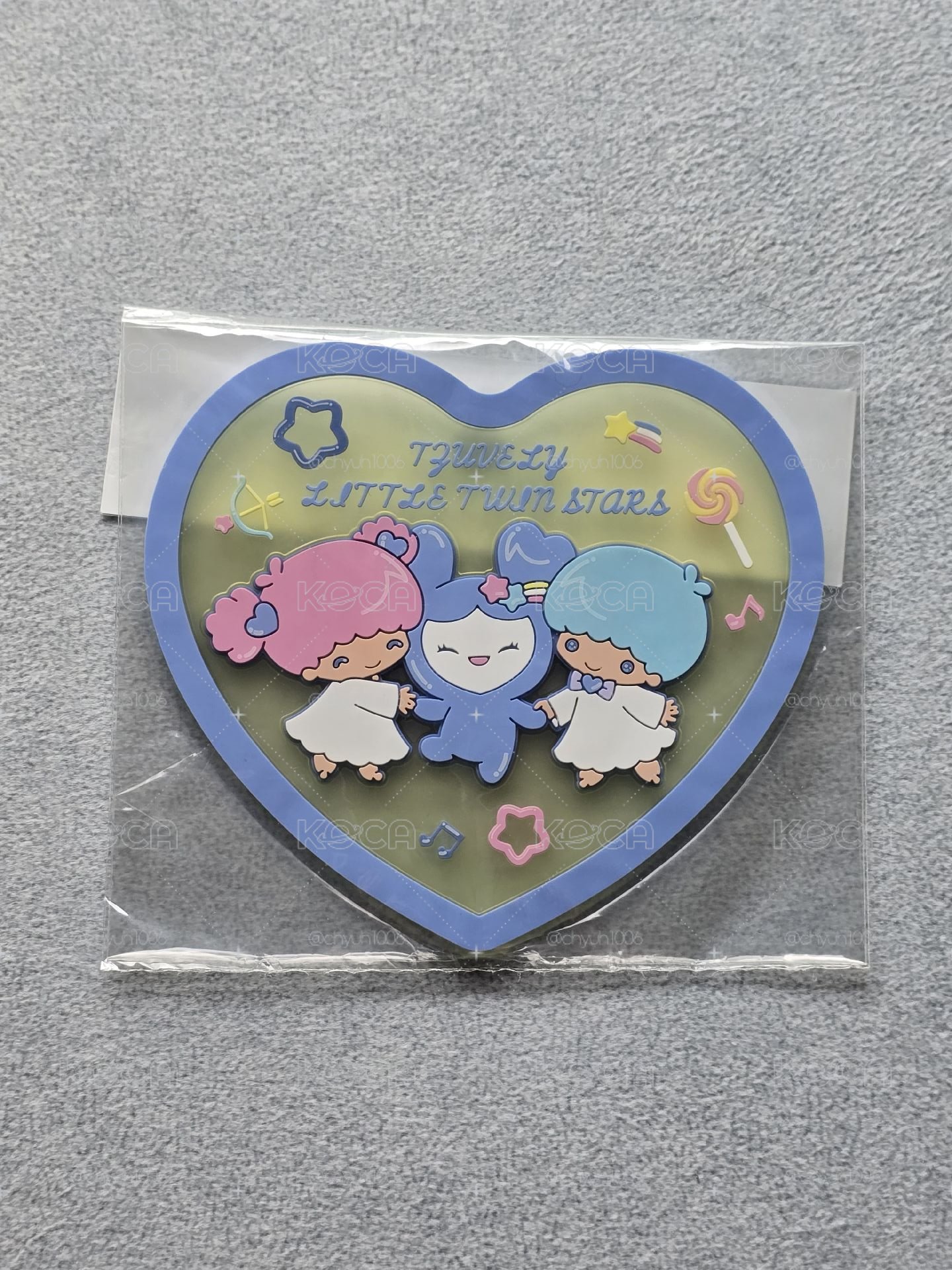 TWICE扭蛋三麗鷗聯名杯墊：子瑜