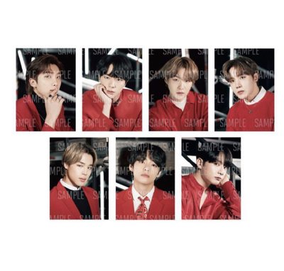 BTS 防彈少年團 MAP OF THE SOUL ON:E POSTER SET 全員海報