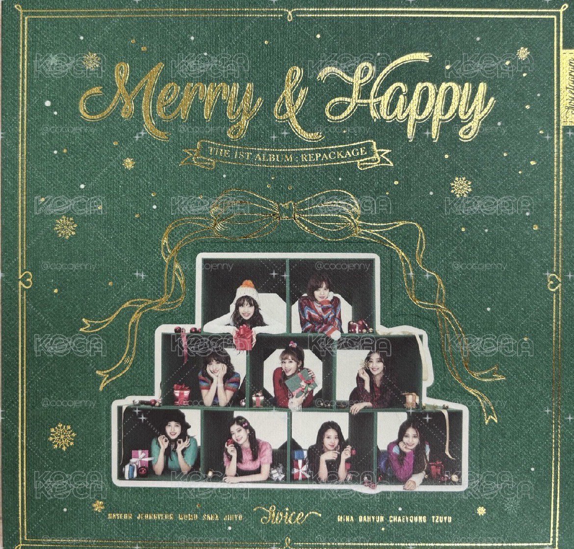 ❤️‍🔥❤️‍🔥Merry&Happy 專輯 Happy ver.綠和粉都有喔