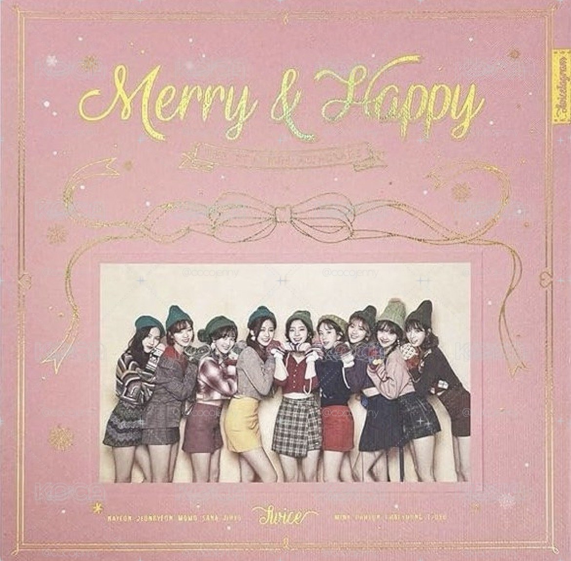 ❤️‍🔥❤️‍🔥Merry&Happy 專輯 Happy ver.綠和粉都有喔
