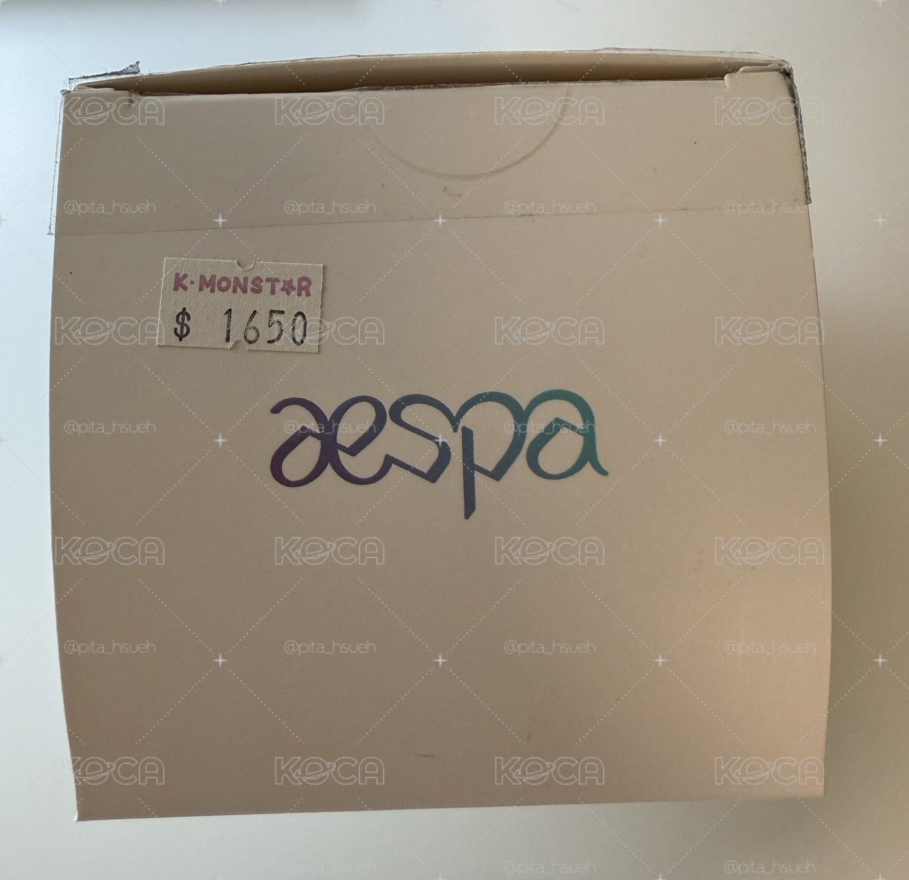 aespa | 一代手燈+2.0小卡+燈芯（冬）
