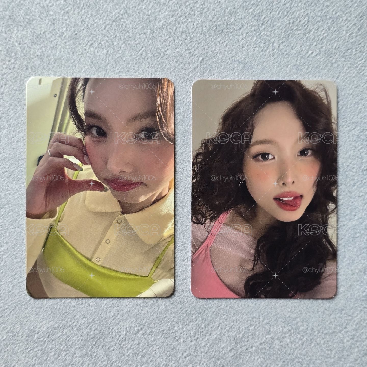 娜璉 fwee 唇膏代言小卡