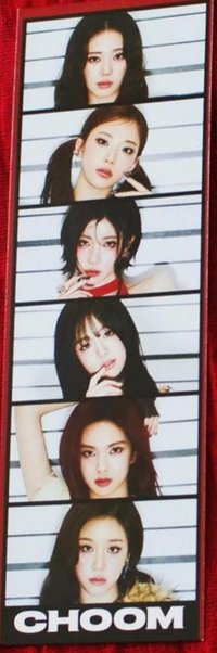 춤 (CHOOM) Kpop Nara 線下限定 書籤 