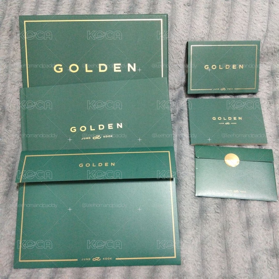 BTS | 國 golden  綠版兩張空專合售