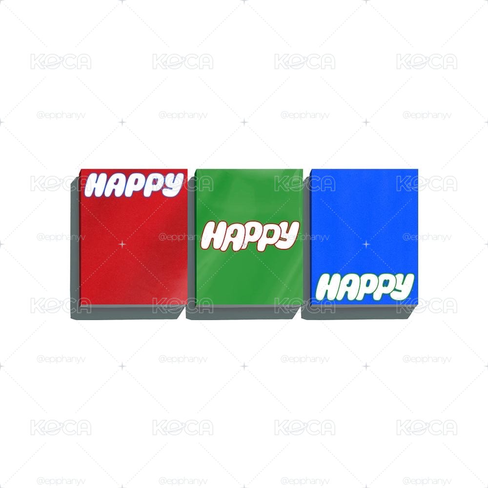 JIN / Solo Album ‘Happy’ 未拆專 / 已拆全專