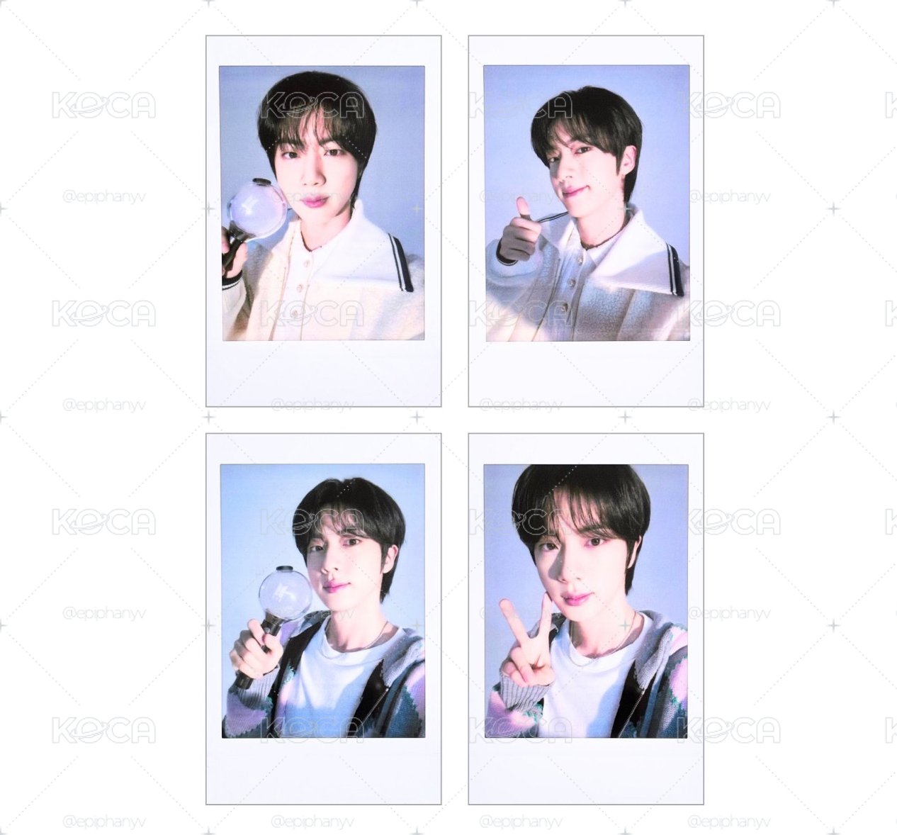 JIN / runseokjin 跑珍日巡隨機拍立得 Set