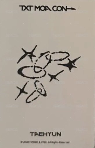 MOA CON 日巡 隨機卡  背面
