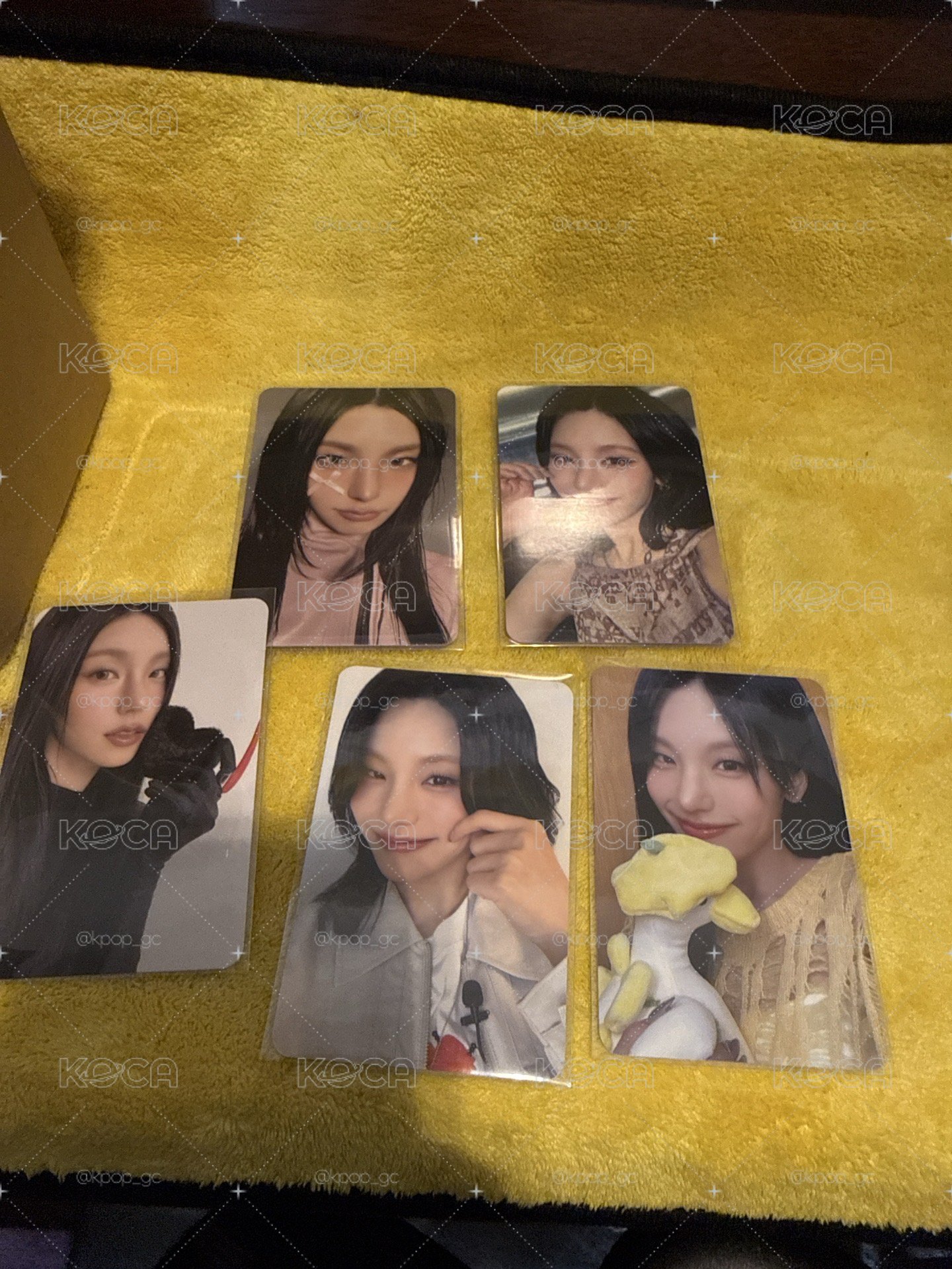 YEJI 小卡 5張