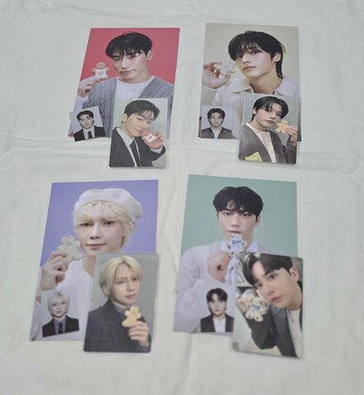 ATEEZ 2026年曆個人SET 尚榮傘鍾+星證件照