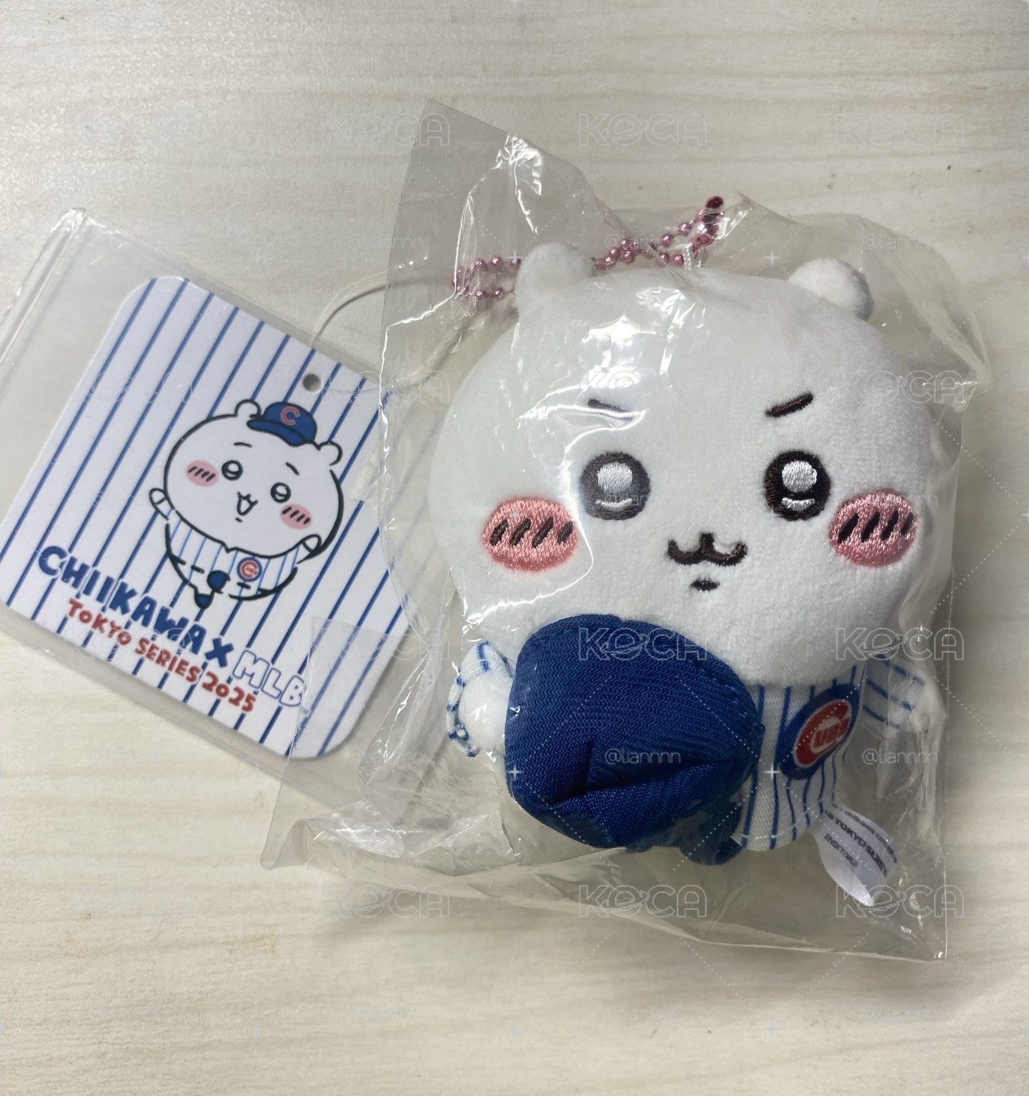 MLB脫帽吉伊吊飾娃
