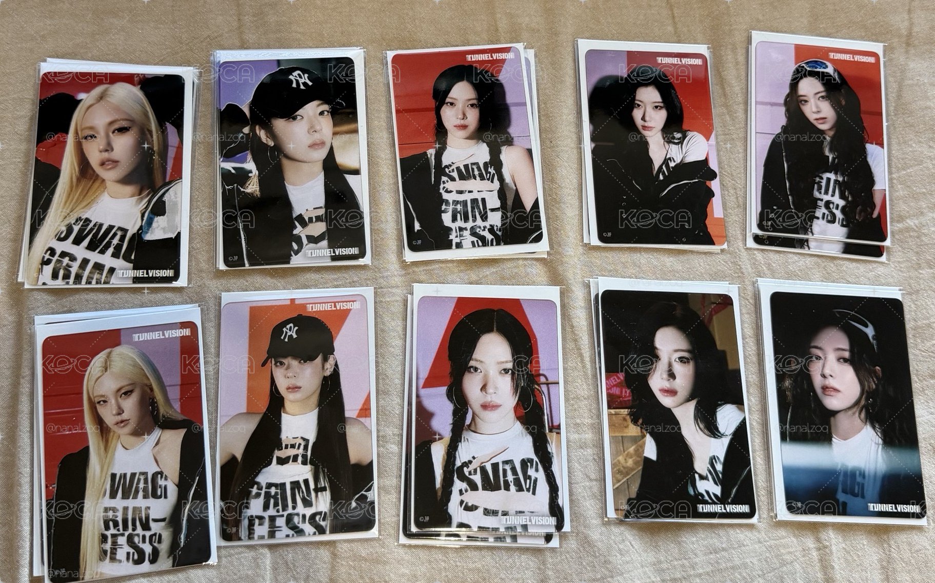 ITZY 線下一番賞小卡一套