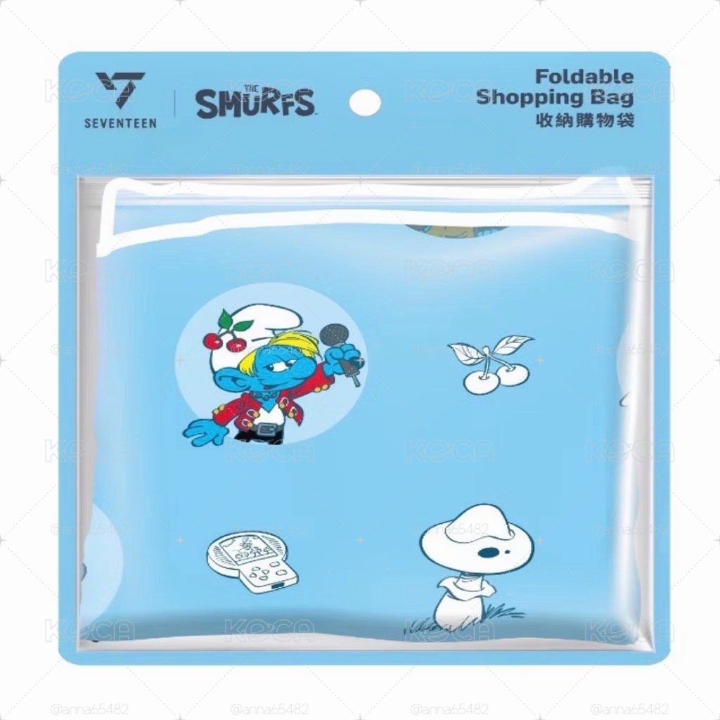 藍色小精靈 711 購物袋 