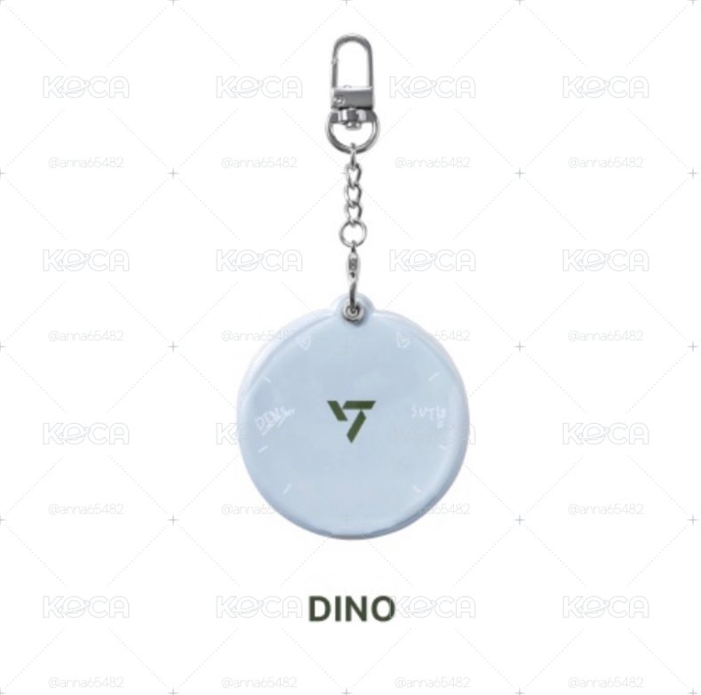 RIGHT HERE 燦 DINO小扇套 鑰匙圈吊飾 