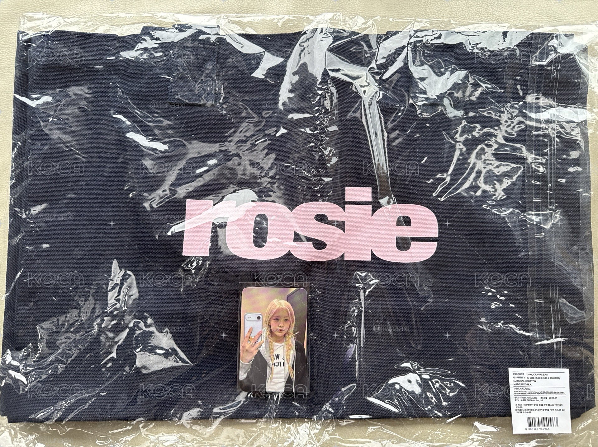 現貨｜rosie帆布袋含特典