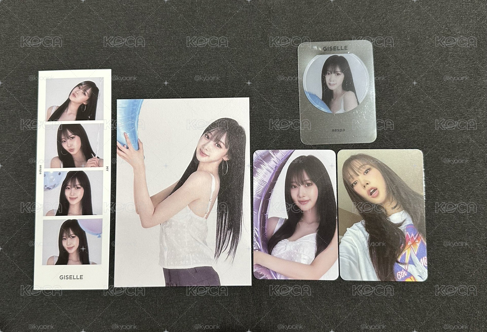 aespa WVS 會員禮 吉/寧 set