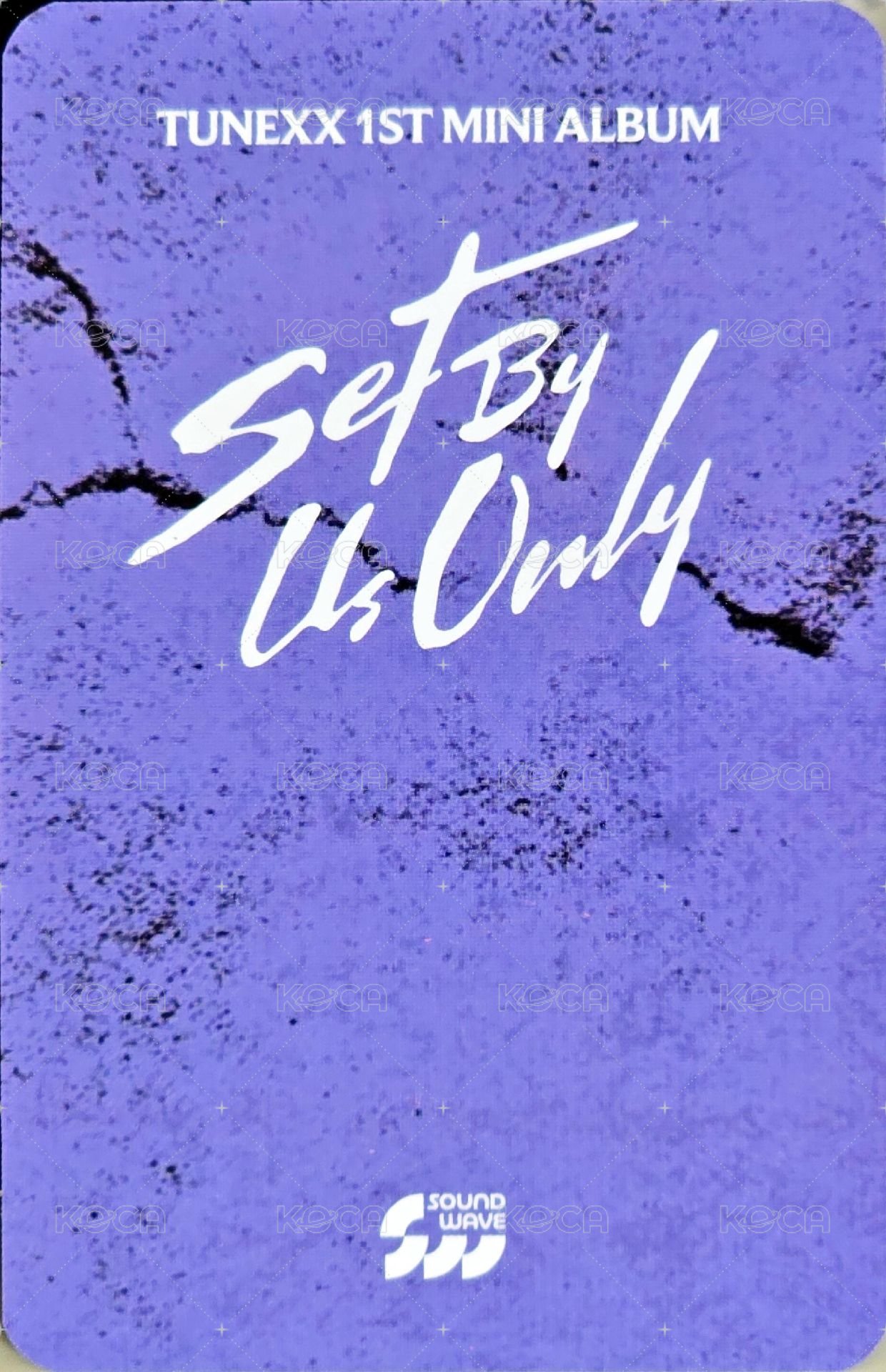 SET BY US ONLY sw 1.0線上 簽售卡 愛心轟炸 背面