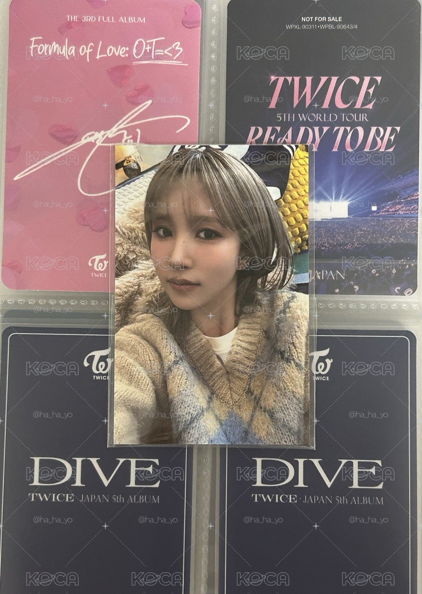 MINA｜台版電影卡 未拆
