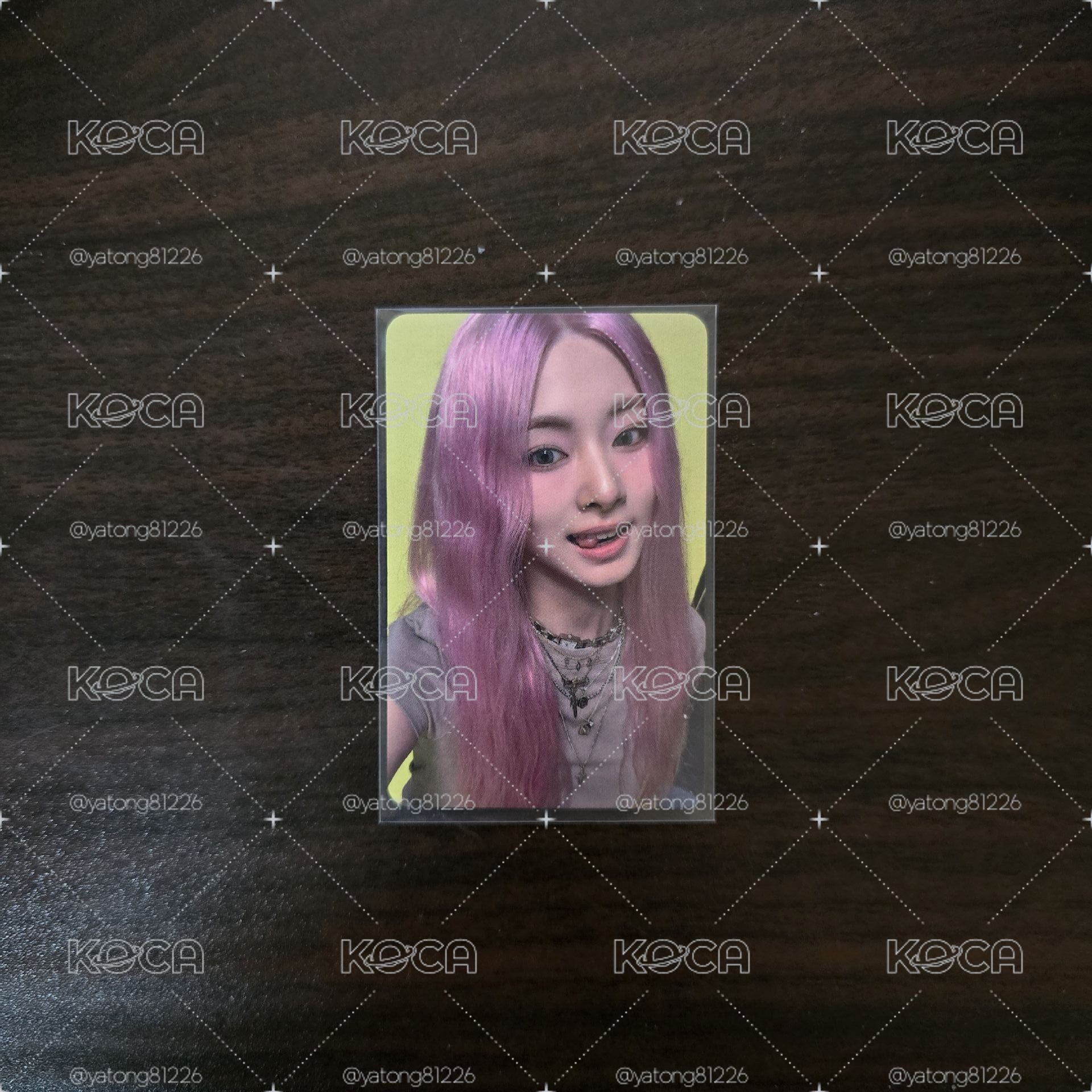 ⚠️損⚠️TWICE 子瑜 THIS IS FOR BDM 單封特典 粉髮吐舌瑜