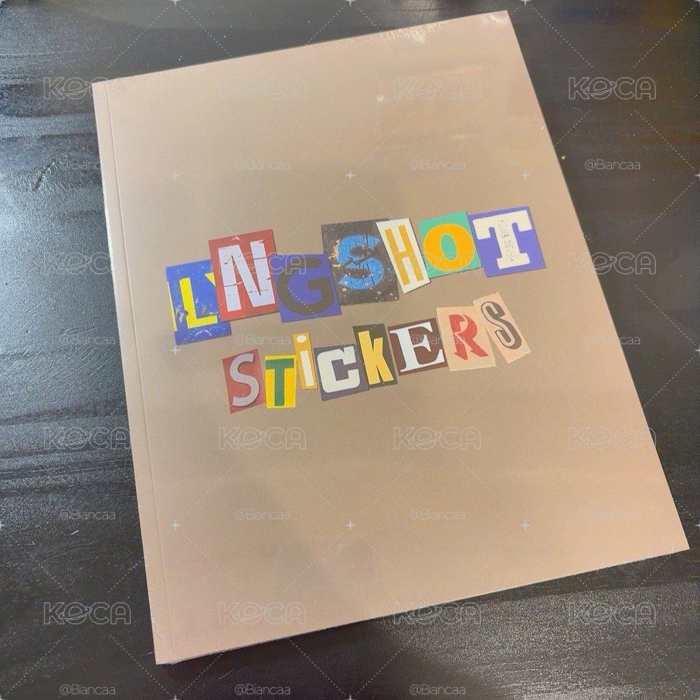 Lngshot貼紙書 未拆